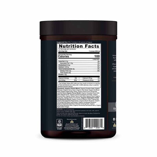 Plant Protein+ Organic, ANN